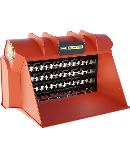 ALLU D series screening bucket