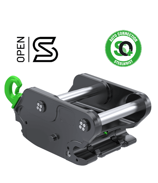 Steelwrist fully automatic quick coupler