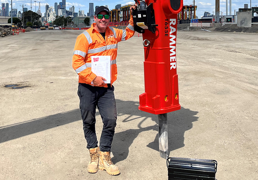 Rammer Cutter Crusher