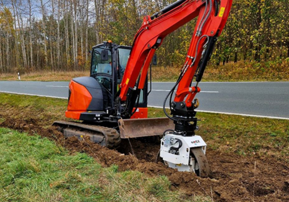 Simex Compaction wheel for excavators