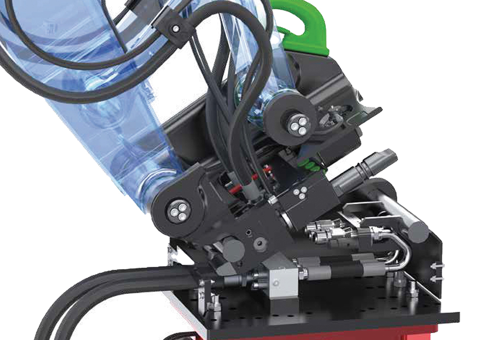 Steelwrist fully automatic quick coupler