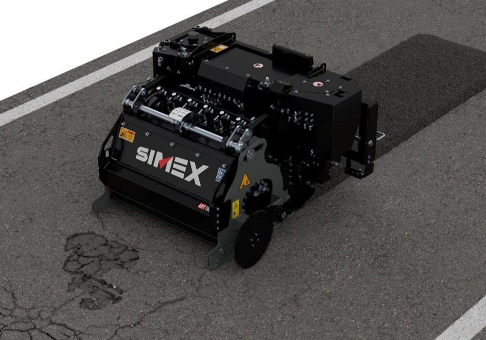 ALLU ART GEN II Asphalt Repair Illustration